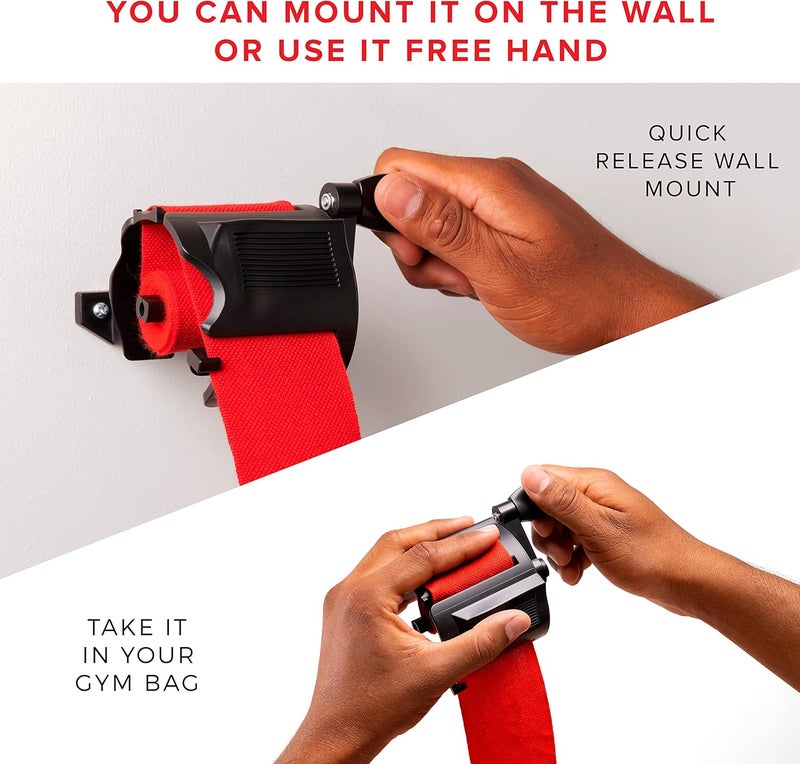 Prachwork Portable Hand Wrap Roller v2.0 & Laundry Mesh Bag for Boxing, MMA, Muay Thai Wraps - Image 2